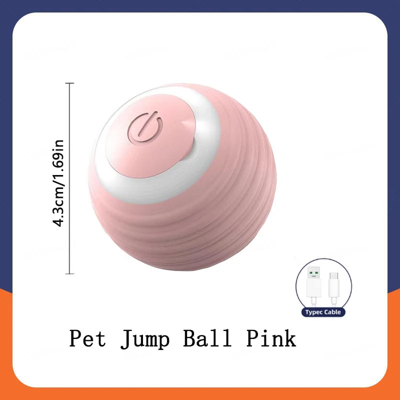 Smart Interactive Dog Toy Ball – USB Rechargeable Bouncing Ball for Dogs & Cats