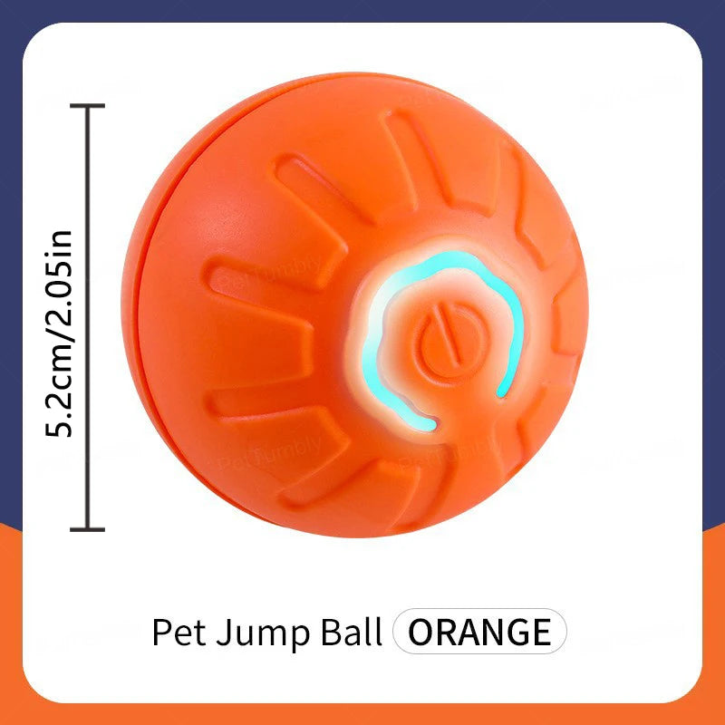 Smart Interactive Dog Toy Ball – USB Rechargeable Bouncing Ball for Dogs & Cats