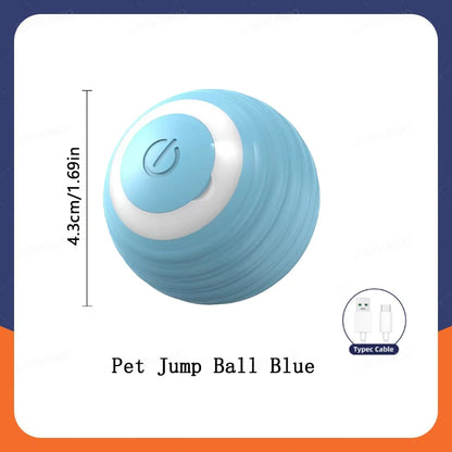 Smart Interactive Dog Toy Ball – USB Rechargeable Bouncing Ball for Dogs & Cats