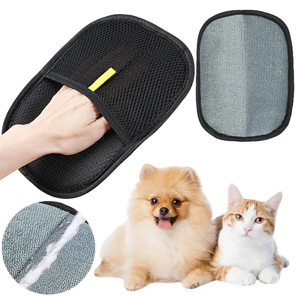 Pet Grooming Deshedding Glove