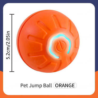 Smart Interactive Dog Toy Ball – USB Rechargeable Bouncing Ball for Dogs & Cats
